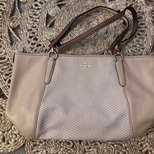 NWOT Coach Ava Tote with Legacy Print Beige Women's Bag